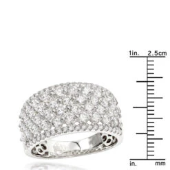 Unique Luxurman Bands: 14K Rose Gold Wide Diamond Ring For Women 2 Carat 13 Unique Luxurman Bands: 14K Rose Gold Wide Diamond Ring For Women 2 Carat -Its Hot Jewelry Shop uniqe luxurman bands 14k gold wide diamond ring for women 2 carat rulerwh