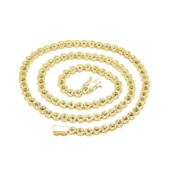 Unique 14K Yellow Gold Chain Blue And Yellow Diamond Necklace For Men 5Ct 16 Unique 14K Yellow Gold Chain Blue And Yellow Diamond Necklace For Men 5Ct -Its Hot Jewelry Shop unique 14k gold chain blue and yellow diamond necklace for men 5ct 000861 backye