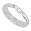 Unique 18K White Gold Ladies Diamond Bracelet 14.6ct G/VS By Luxurman 1 Unique 18K White Gold Ladies Diamond Bracelet 14.6ct G/VS By Luxurman -Its Hot Jewelry Shop unique 18k gold ladies diamond bracelet 146ct gvs by luxurman mainwh