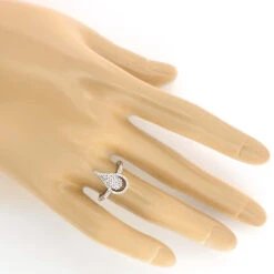 Unique Diamond Engagement Ring 0.29ct 14K White Gold 7 Unique Diamond Engagement Ring 0.29ct 14K White Gold -Its Hot Jewelry Shop unique diamond engagement ring 029ct 14k gold 3