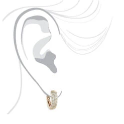 Unique 14K Yellow Gold Diamond Hoop Huggie Earrings 1.58ct 8 Unique 14K Yellow Gold Diamond Hoop Huggie Earrings 1.58ct -Its Hot Jewelry Shop unique diamond hoop earrings 158ct 14k gold 3