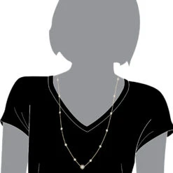 Unique Diamonds By The Yard Necklace 14K Yellow Gold 1.8 Carats Adjustable Length 16 Unique Diamonds By The Yard Necklace 14K Yellow Gold 1.8 Carats Adjustable Length -Its Hot Jewelry Shop unique diamonds by the yard necklace in 14k gold 18 carats adjustable length 000997 body yellow