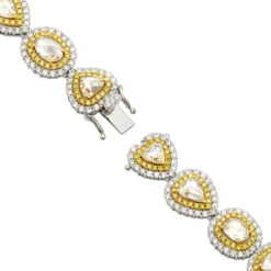 Unique High End Diamond Bracelet For Ladies 18K White Gold 20 Carats 15 Unique High End Diamond Bracelet For Ladies 18K White Gold 20 Carats -Its Hot Jewelry Shop unique high end diamond bracelet for ladies in 18k gold 20 carats 804013 backwh