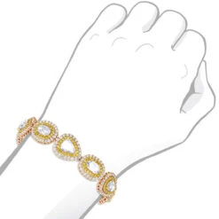 Unique High End Diamond Bracelet For Ladies 18K White Gold 20 Carats 18 Unique High End Diamond Bracelet For Ladies 18K White Gold 20 Carats -Its Hot Jewelry Shop unique high end diamond bracelet for ladies in 18k gold 20 carats 804013 bodro