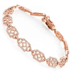 Unique Ladies Round Diamond Bracelet 14K White Gold 1.3ct 9 Unique Ladies Round Diamond Bracelet 14K White Gold 1.3ct -Its Hot Jewelry Shop unique ladies round diamond bracelet 14k gold 13ct ro