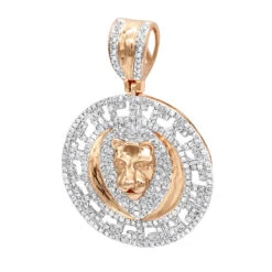 Unique Luxurman 10K Yellow Gold Lion Head Diamond Pendant For Men Medallion 0.9ct 10 Unique Luxurman 10K Yellow Gold Lion Head Diamond Pendant For Men Medallion 0.9ct -Its Hot Jewelry Shop unique luxurman 10k gold lion head diamond pendant for men medallion 09ct ro