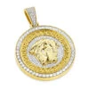 Unique Versace Style Diamond Pendant Medusa Head Medallion 10 10K Yellow Gold 2 Unique Versace Style Diamond Pendant Medusa Head Medallion 10 10K Yellow Gold -Its Hot Jewelry Shop unique versace style diamond pendant medusa head medallion 10 gold 1