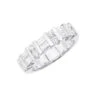 Unique VS Round & Baguette Diamond Wedding Ring For Women 14K White Gold Band 2 Unique VS Round & Baguette Diamond Wedding Ring For Women 14K White Gold Band -Its Hot Jewelry Shop unique vs round baguette diamond wedding ring for women 14k gold band 000960 white