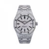 Unisex Diamond Watch Audemars Piguet Royal Oak Selfwinding Silver Tone Dial -Its Hot Jewelry Shop unisex diamond watch audemars piguet royal oak selfwinding silver tone dial w00890 0E8A6199 2048x2048