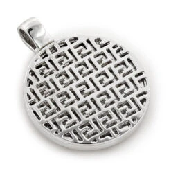 Versace Style Medusa Head Diamond Pendant Medallion 0.52ct 10K White Gold -Its Hot Jewelry Shop versace style medusa head diamond pendant medallion 052ct 10k gold 2