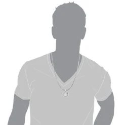 Versace Style Medusa Head Diamond Pendant Medallion 0.52ct 10K White Gold -Its Hot Jewelry Shop versace style medusa head diamond pendant medallion 052ct 10k gold 3