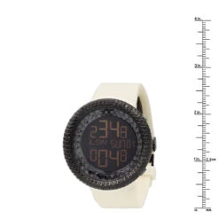 JoJino Black Simulated Diamond Watch For Men Large Digital Watch Rubber Band -Its Hot Jewelry Shop watches jojino black simulated diamond watch for men large digital watch rubber band 968803 ruler