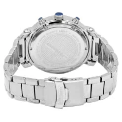 JoJino Chronograph Large Men's Diamond Watch 0.25ct Iced Out Black Blue MOP Dial -Its Hot Jewelry Shop watches jojino chronograph large mens diamond watch 025ct iced out black blue mop dial 968750 back