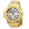 JoJino Large Men's Diamond Watch Yellow Gold Pltd 0.25ct Blue MOP Dial Chronograph -Its Hot Jewelry Shop watches name here 0 00 968740 main