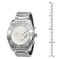 Oversized Jojino Men's Diamond Watch 0.25ct Iced Out White Dial With Subdials 9 Oversized Jojino Men's Diamond Watch 0.25ct Iced Out White Dial With Subdials -Its Hot Jewelry Shop watches oversized jojino mens diamond watch 025ct iced out white dial with subdials 968753 ruler