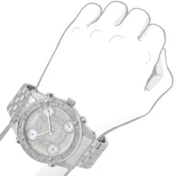 Oversized JoJino Men's Diamond Watch Five Time Zones White Iced Out Dial 0.25ct 8 Oversized JoJino Men's Diamond Watch Five Time Zones White Iced Out Dial 0.25ct -Its Hot Jewelry Shop watches oversized jojino mens diamond watch five time zones white iced out dial 025ct 968784 bod