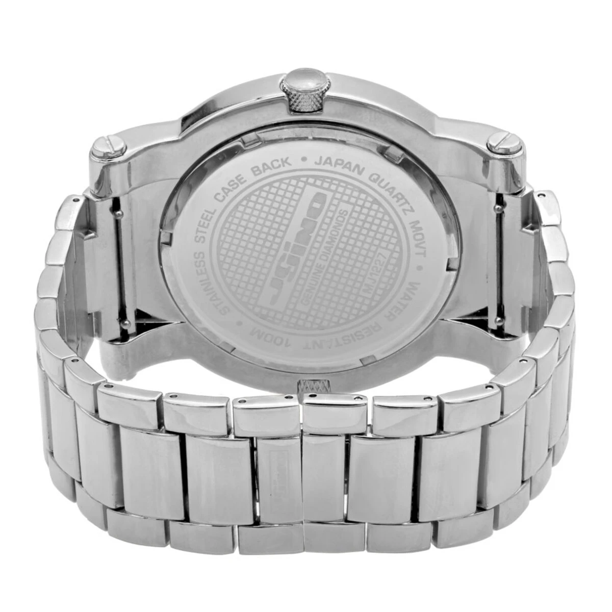 Unique Jojino Diamond Watch For Men W Chronograph Iced Out White Dial Subdials 4 Unique Jojino Diamond Watch For Men W Chronograph Iced Out White Dial Subdials - Image 2