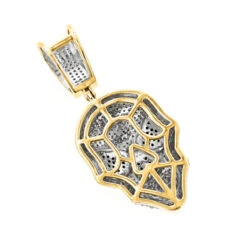 White And Black Diamond Iced Out Skull Pendant 10K Yellow Gold 0.83ct 11 White And Black Diamond Iced Out Skull Pendant 10K Yellow Gold 0.83ct -Its Hot Jewelry Shop white and black diamond iced out skull pendant in 10k gold 083ct backye
