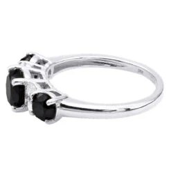 White Black Diamond Engagement Ring 2.70ct 13 White Black Diamond Engagement Ring 2.70ct -Its Hot Jewelry Shop white black diamond engagement ring 270ct p 43897 backwh