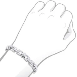 14K Yellow Gold Men's Diamond Bracelet 1.95ct 19 14K Yellow Gold Men's Diamond Bracelet 1.95ct -Its Hot Jewelry Shop white gold diamond bracelets collection piece 195ct p 7000 bodwh