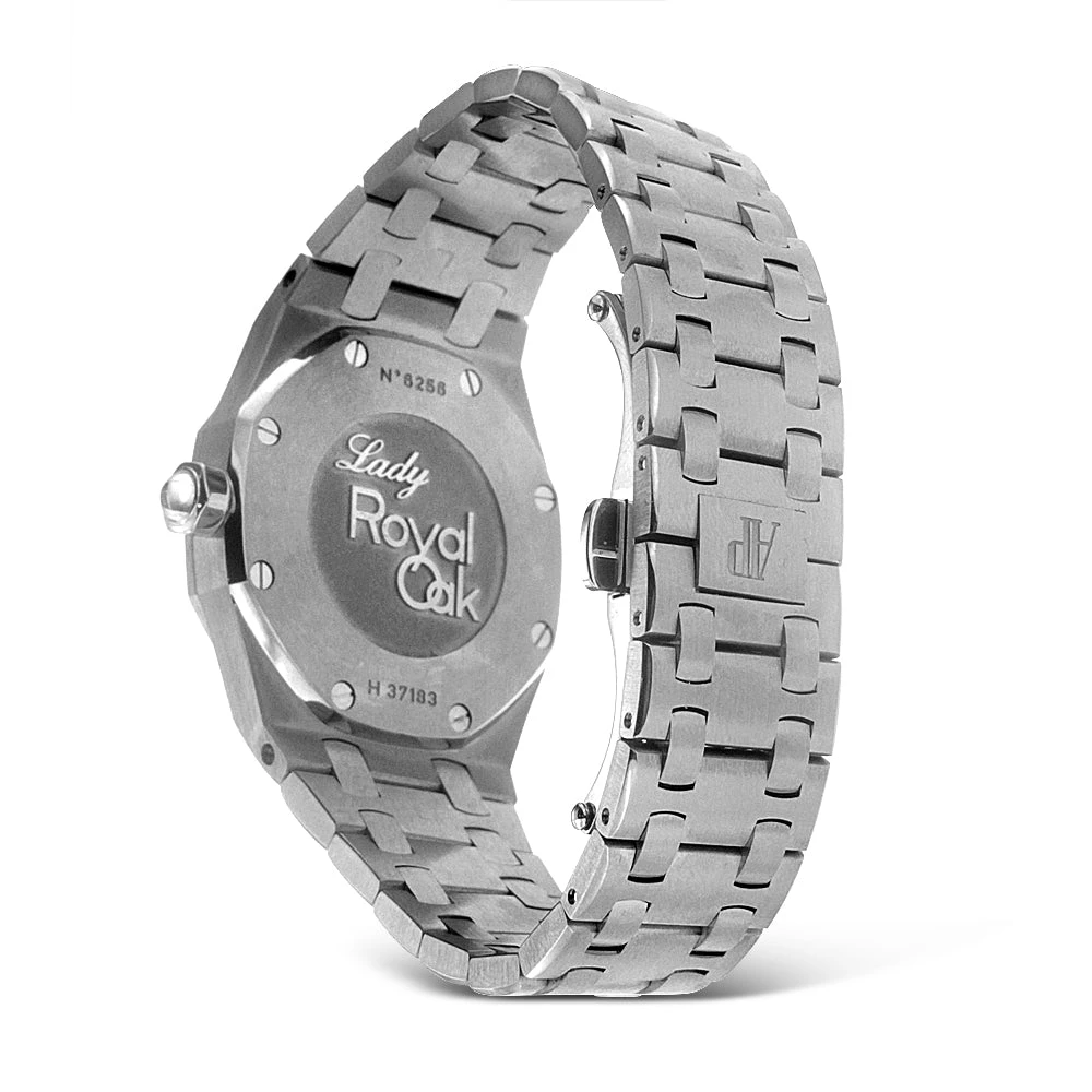 Women's Diamond Watch Audemars Piguet Royal Oak 33mm Silver Tone Dial 5 Women's Diamond Watch Audemars Piguet Royal Oak 33mm Silver Tone Dial - Image 3
