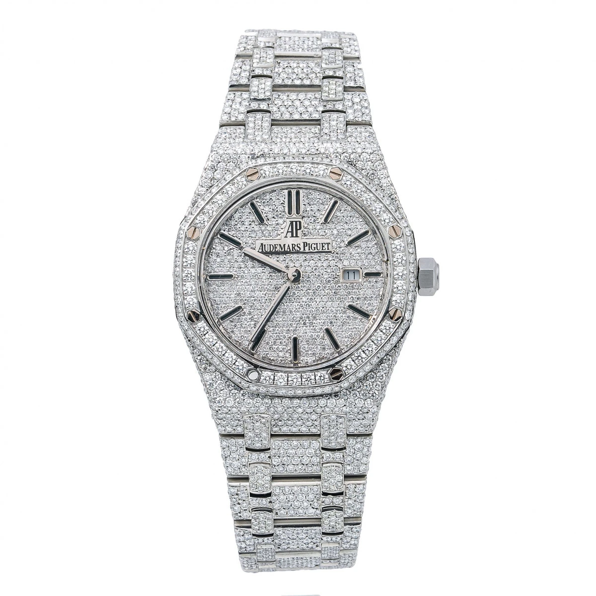 Women's Diamond Watch Audemars Piguet Royal Oak 33mm W00914 3 Women's Diamond Watch Audemars Piguet Royal Oak 33mm W00914
