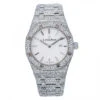 Women's Diamond Watch Audemars Piguet Royal Oak 33mm White Dial W01063
