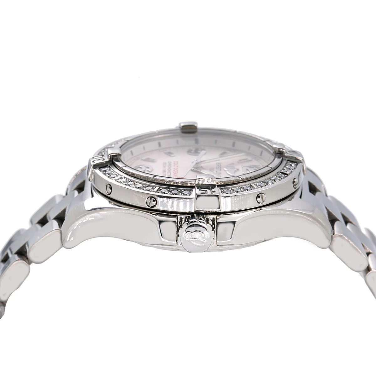 Women's Diamond Watch Breitling Colt Oceane 33mm White Dial 4 Women's Diamond Watch Breitling Colt Oceane 33mm White Dial - Image 2