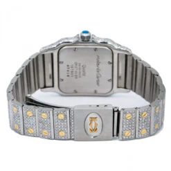 Women's Diamond Watch Cartier Santos De Cartier 18K Gold Champagne Dial 9 Women's Diamond Watch Cartier Santos De Cartier 18K Gold Champagne Dial -Its Hot Jewelry Shop womens diamond watch cartier santos de cartier yellow gold champagne dial w01242 0E8A6823 48fbfe93 5adf 4a8a 96c1 1460f34cde75 2048x2048