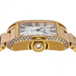 Women's Diamond Watch Cartier Tank Anglaise 18K Gold 30mm Silver Tone Dial 9 Women's Diamond Watch Cartier Tank Anglaise 18K Gold 30mm Silver Tone Dial -Its Hot Jewelry Shop womens diamond watch cartier tank anglaise rose gold 30 mm silver tone dial w00865 0E8A3144 2048x2048