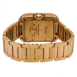 Women's Diamond Watch Cartier Tank Anglaise 18K Gold 30mm Silver Tone Dial 10 Women's Diamond Watch Cartier Tank Anglaise 18K Gold 30mm Silver Tone Dial -Its Hot Jewelry Shop womens diamond watch cartier tank anglaise rose gold 30 mm silver tone dial w00865 0E8A3145 2048x2048