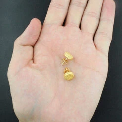 Yellow Diamond Earrings 0.4ct Gold Plated Sterling Silver Studs 6 Yellow Diamond Earrings 0.4ct Gold Plated Sterling Silver Studs -Its Hot Jewelry Shop yellow diamond earrings 075ct gold plated sterling silver studs p 46670back