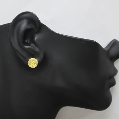 Yellow Diamond Earrings 0.4ct Gold Plated Sterling Silver Studs 5 Yellow Diamond Earrings 0.4ct Gold Plated Sterling Silver Studs - Image 3