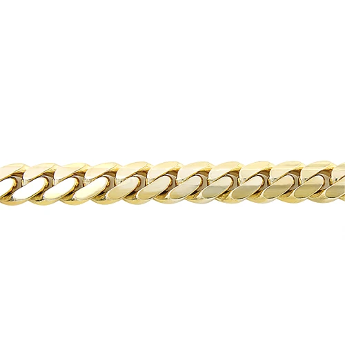 14K Yellow Gold Miami Cuban Link Colossal Chain Bracelet 14.5mm 7.5-9in 4 14K Yellow Gold Miami Cuban Link Colossal Chain Bracelet 14.5mm 7.5-9in - Image 2