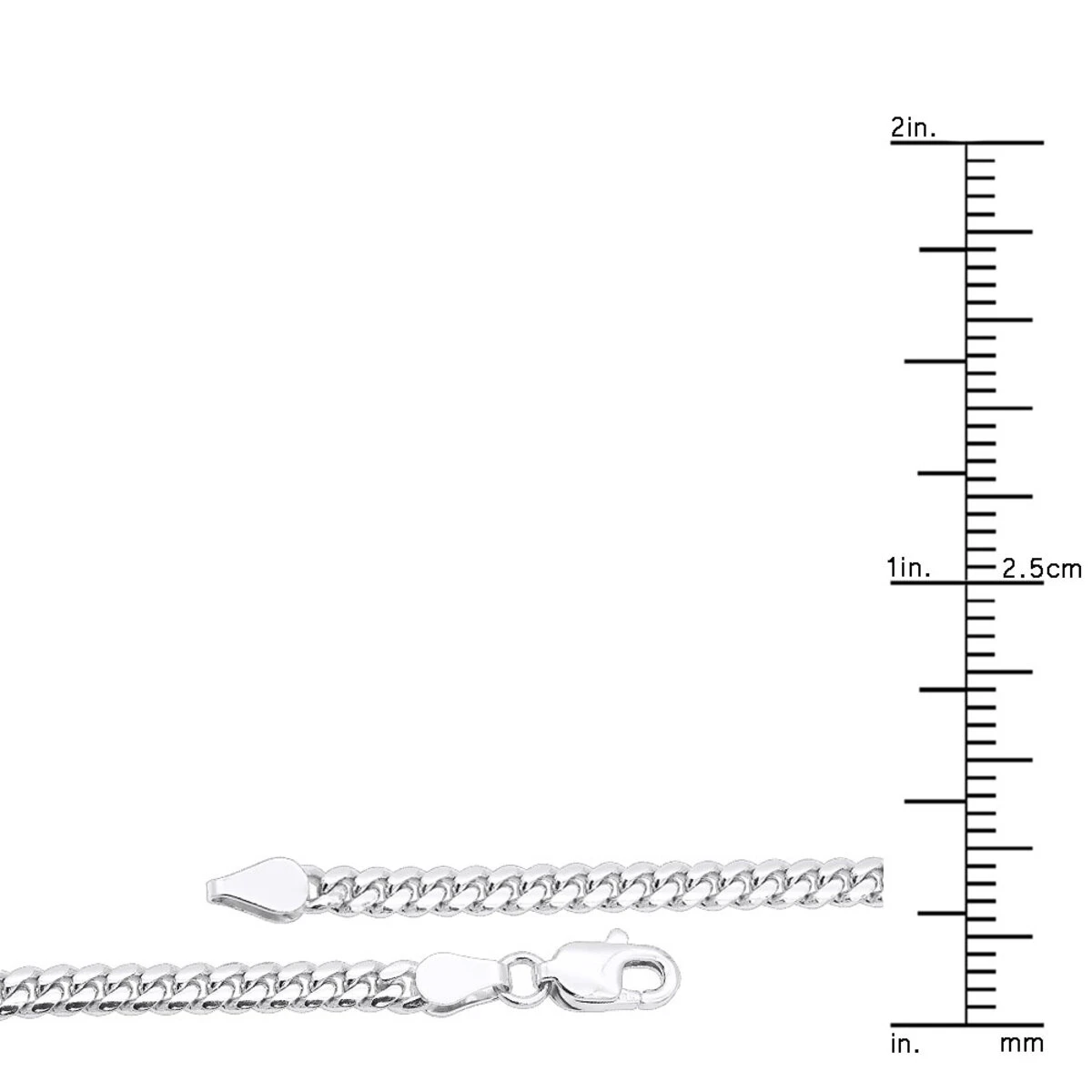 14K Yellow Gold Miami Cuban Link Curb Chain Bracelet 3mm 7.5-9in 10 14K Yellow Gold Miami Cuban Link Curb Chain Bracelet 3mm 7.5-9in - Image 8