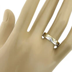 Yin Yang 14K Yellow Gold Diamond Eternity Band For Men 0.15ct Two Tone -Its Hot Jewelry Shop yin yang 14k gold diamond wedding band for men 015ct two tone 3